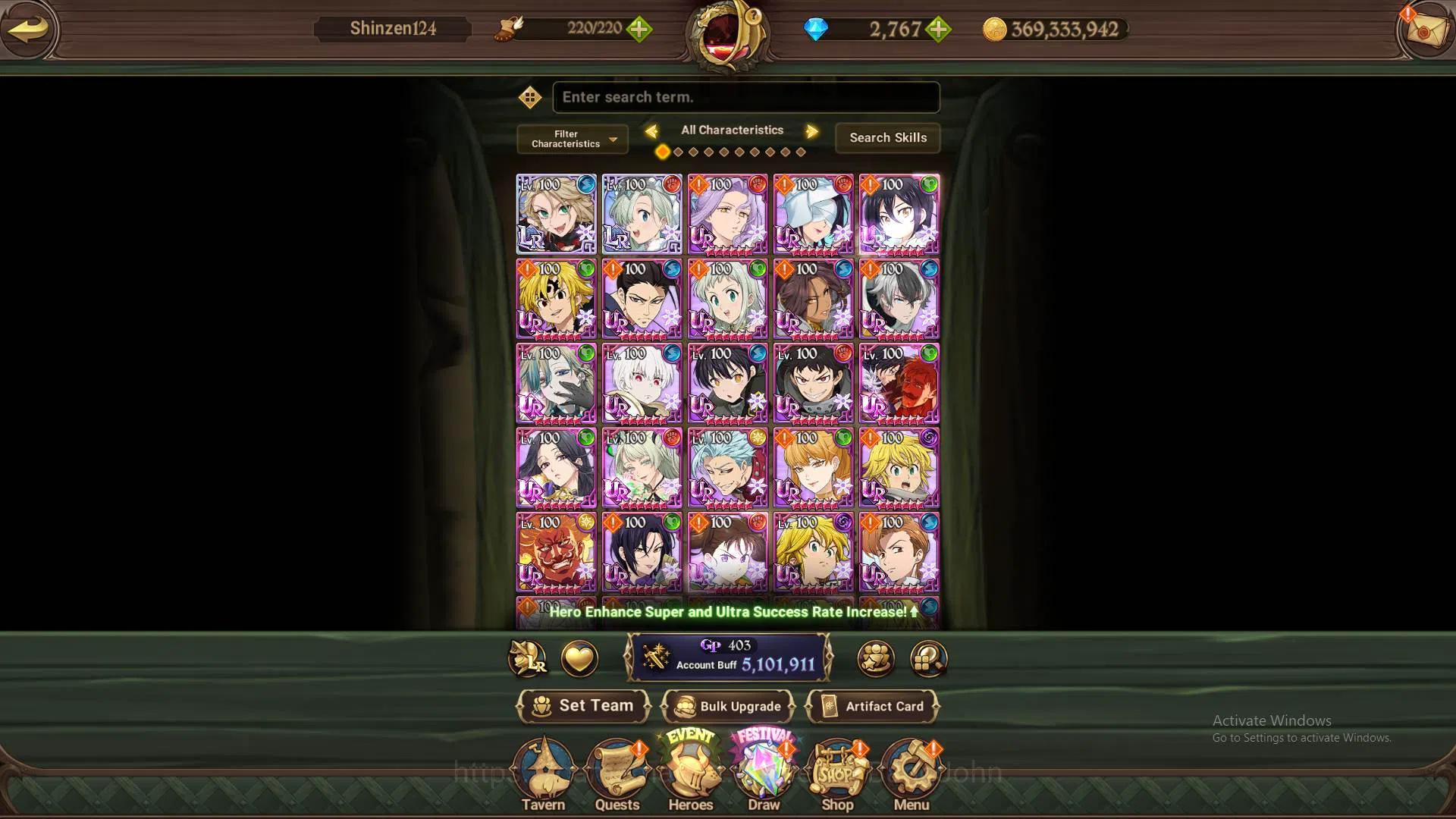 The Seven Deadly Sins: Grand Cross Accounts GLOBAL|5.1M CC|LS89-DM2767|2LR Roxy3/6,Elizabeth2/ image 9