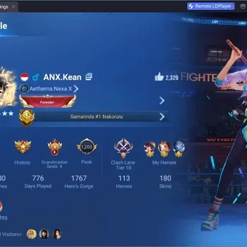 Honor of Kings Accounts Rare Skin Global|113H 180S|4 Legend|1 Saint Seiya|GM gGan&Mo|Sanxingdui Hou Yi|1 LNYDaQiao|17