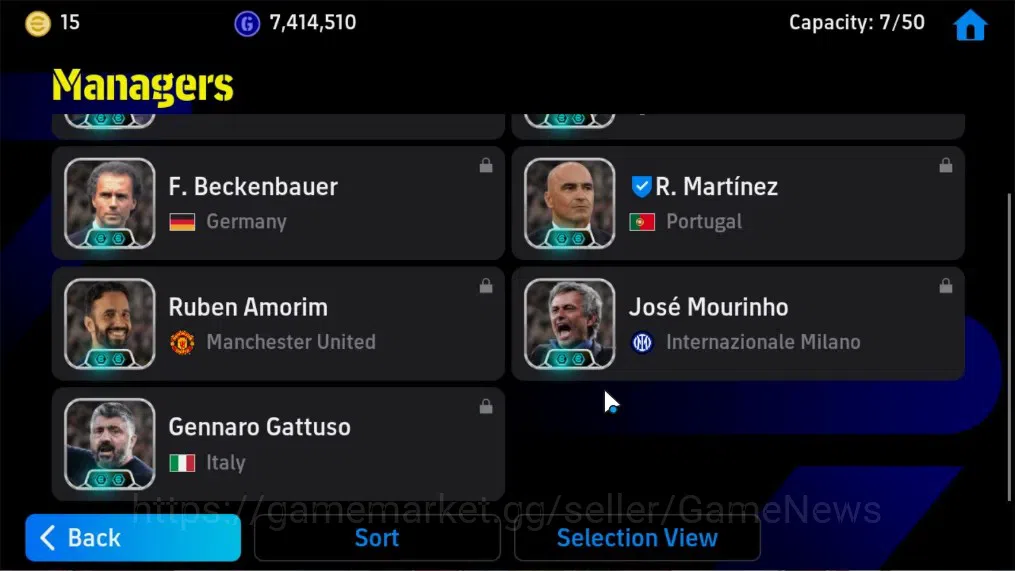 eFootball Accounts Legends & Iconic Players Android|BigTime G.Buffon,Ronaldinho,K.Kvaratskhella,26 Epic 5