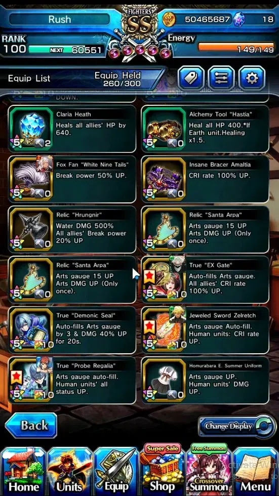 Grand Summoners Accounts Global|Rank 100|20 Ascend|[OkarunTW,EShirouTW,Himu image 10