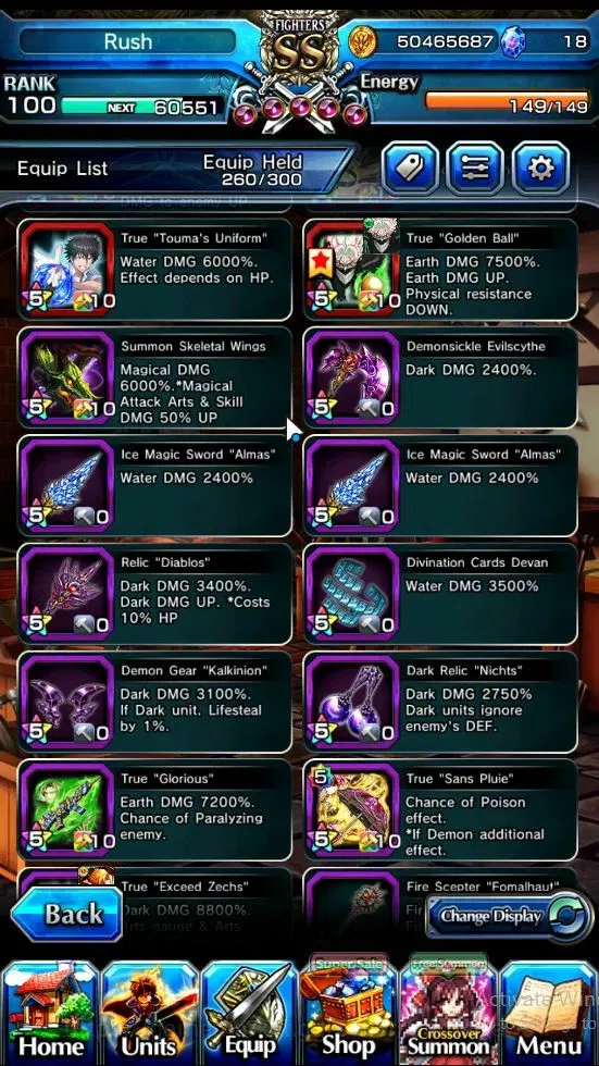 Grand Summoners Accounts Global|Rank 100|20 Ascend|[OkarunTW,EShirouTW,Himu image 6