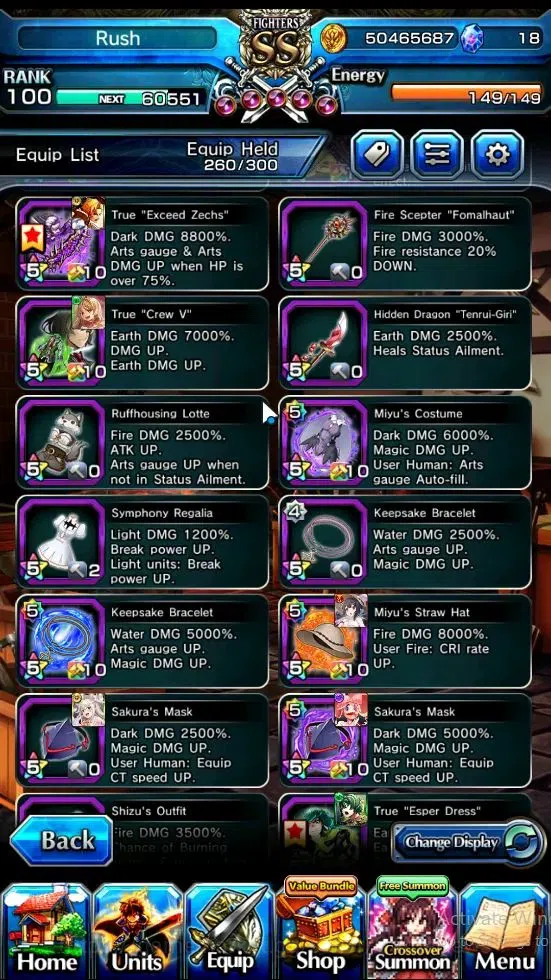 Grand Summoners Accounts Global|Rank 100|20 Ascend|[OkarunTW,EShirouTW,Himu image 7