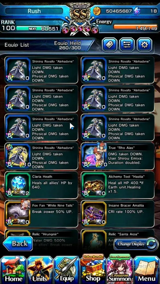 Grand Summoners Accounts Global|Rank 100|20 Ascend|[OkarunTW,EShirouTW,Himu image 9