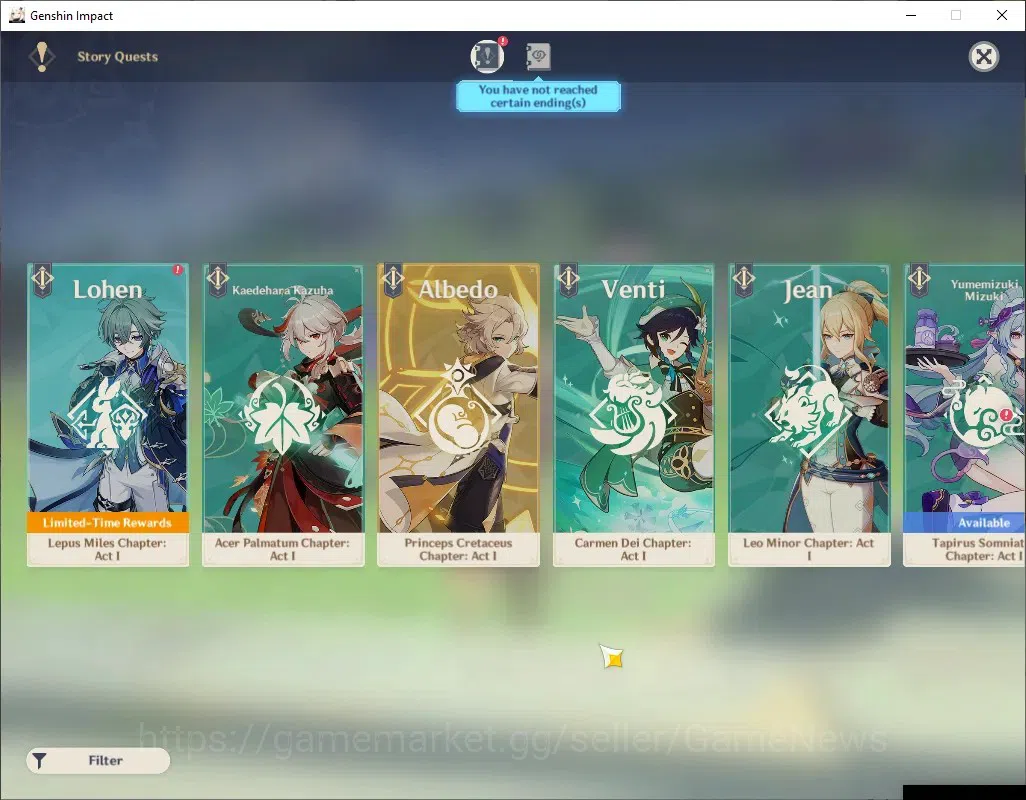 Genshin Impact Accounts ASIA|AR 55|5 Limited + 5 (*5 Weapon)|HuTao,Ayato,Y image 15
