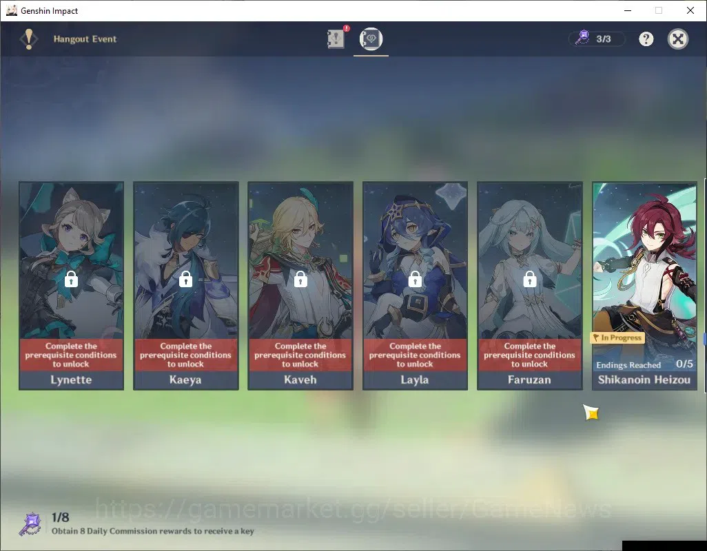 Genshin Impact Accounts ASIA|AR 55|5 Limited + 5 (*5 Weapon)|HuTao,Ayato,Y image 19