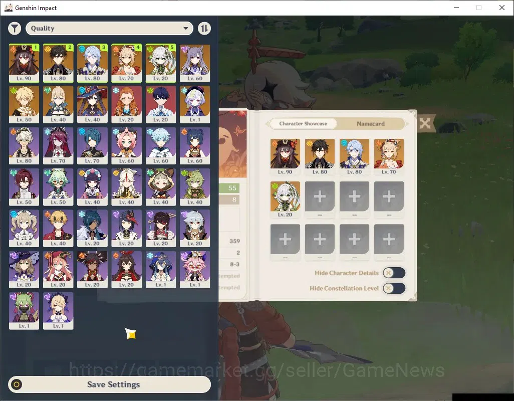 Genshin Impact Accounts ASIA|AR 55|5 Limited + 5 (*5 Weapon)|HuTao,Ayato,Y image 2