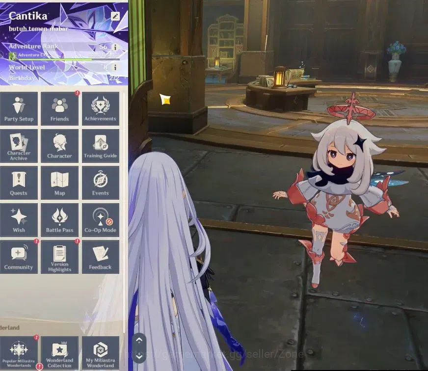 Genshin Impact Accounts Others ASIA|AR 56|6 Limited+5(*5 Wpn)|Mavuika 1