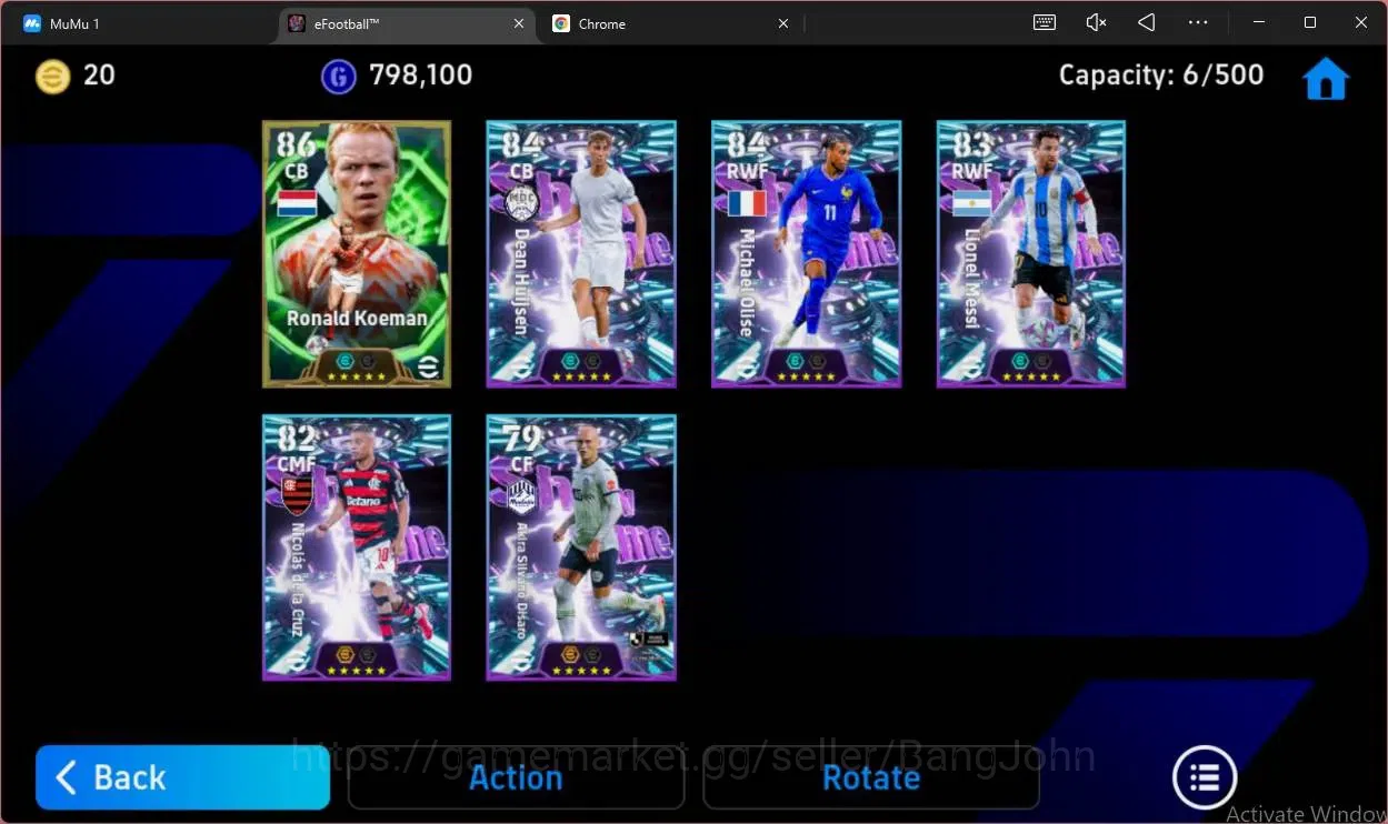 eFootball Accounts Android |PW 2203 | Epic Koeman | Showtime Huijsen, image 3