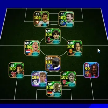 eFootball Accounts Legends & Iconic Players Android|22 Epic Wesley Sneijder,Francesco Totti,Oliver Kahn,Kaka,David