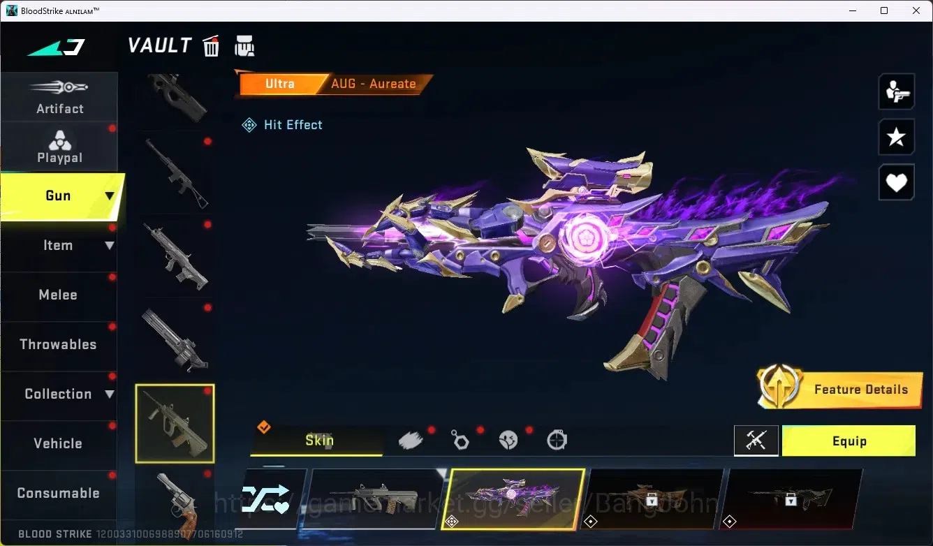 Blood Strike Accounts ASIA |Limit Butterfly Knife|1 Eternal Gun|6 Collab image 12