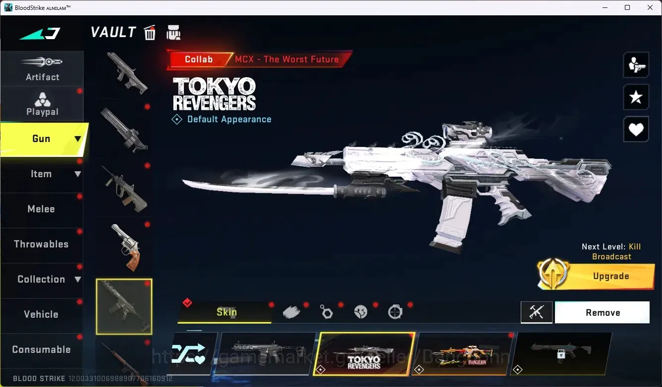 Blood Strike Accounts ASIA |Limit Butterfly Knife|1 Eternal Gun|6 Collab image 13