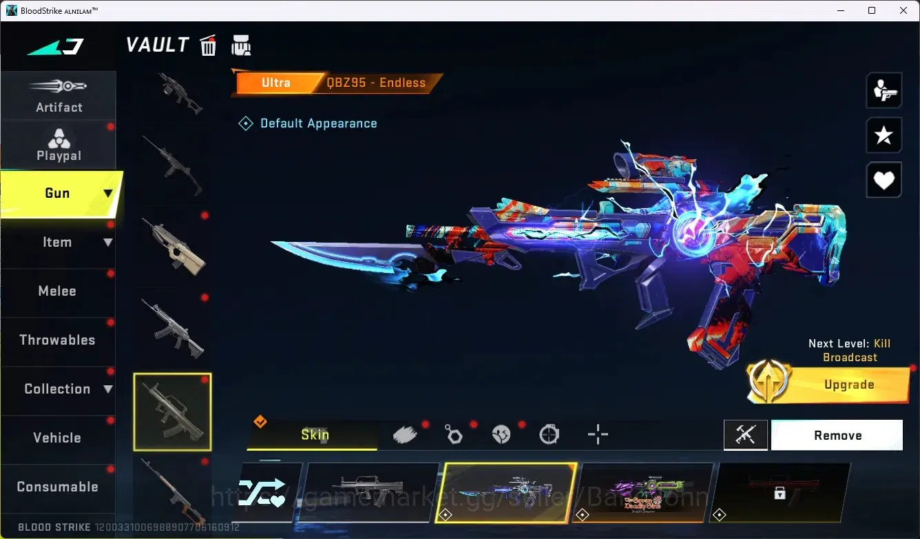 Blood Strike Accounts ASIA |Limit Butterfly Knife|1 Eternal Gun|6 Collab image 19