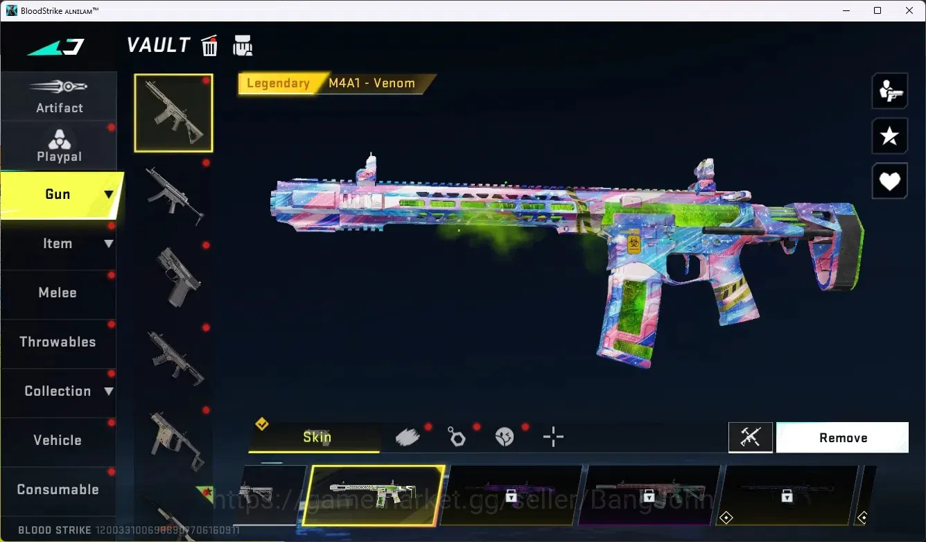 Blood Strike Accounts ASIA |Limit Butterfly Knife|1 Eternal Gun|6 Collab image 2