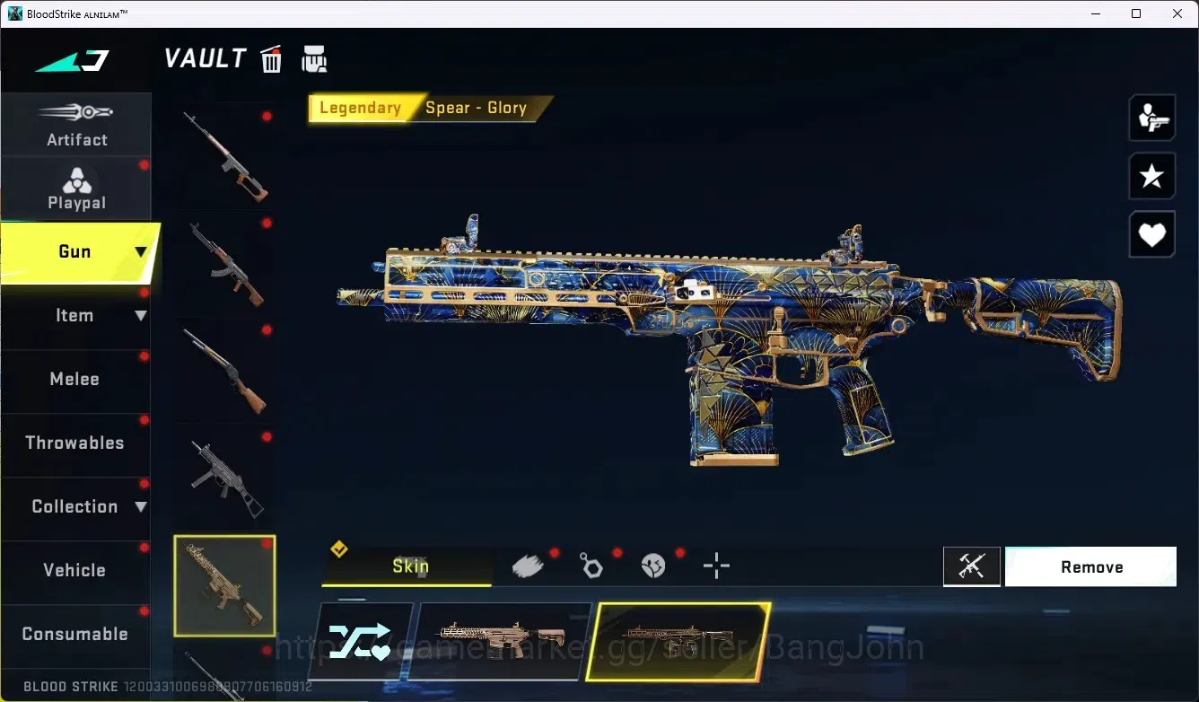 Blood Strike Accounts ASIA |Limit Butterfly Knife|1 Eternal Gun|6 Collab image 20