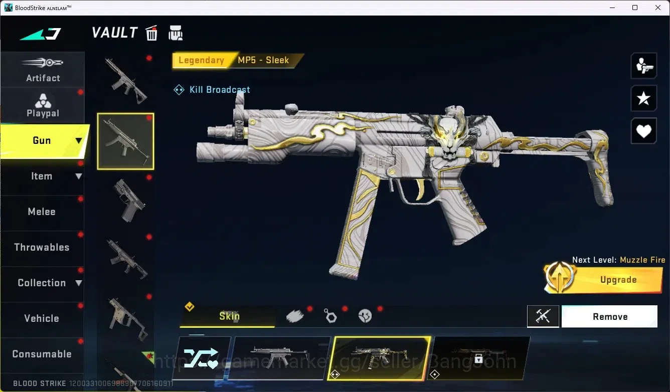 Blood Strike Accounts ASIA |Limit Butterfly Knife|1 Eternal Gun|6 Collab image 3