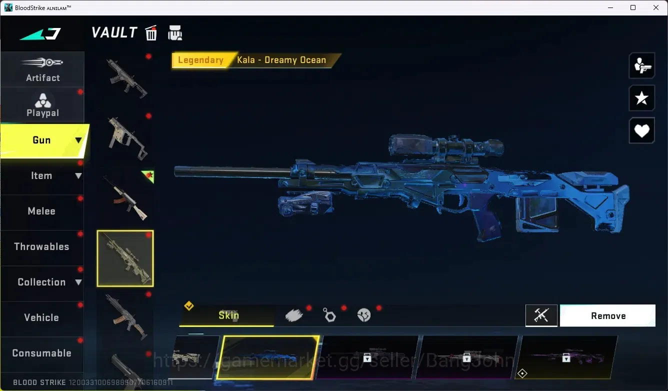 Blood Strike Accounts ASIA |Limit Butterfly Knife|1 Eternal Gun|6 Collab image 5