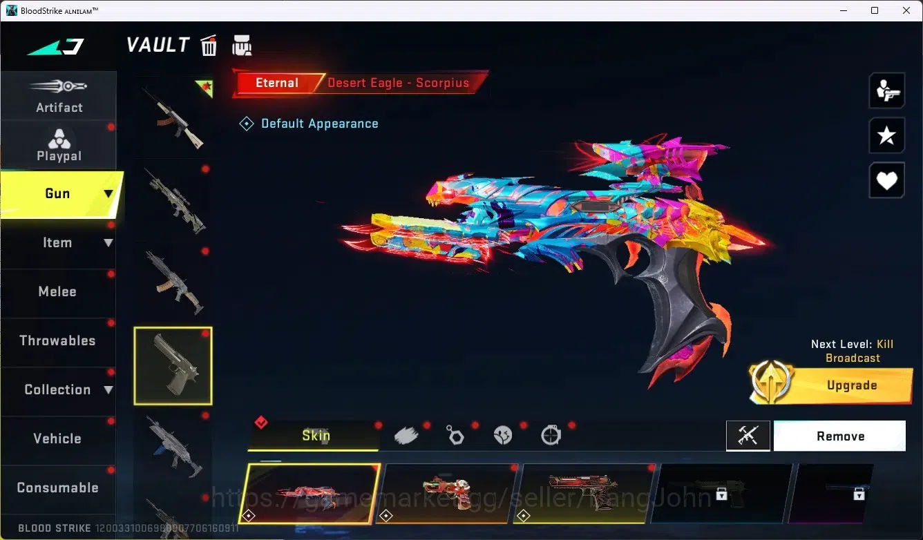 Blood Strike Accounts ASIA |Limit Butterfly Knife|1 Eternal Gun|6 Collab image 6