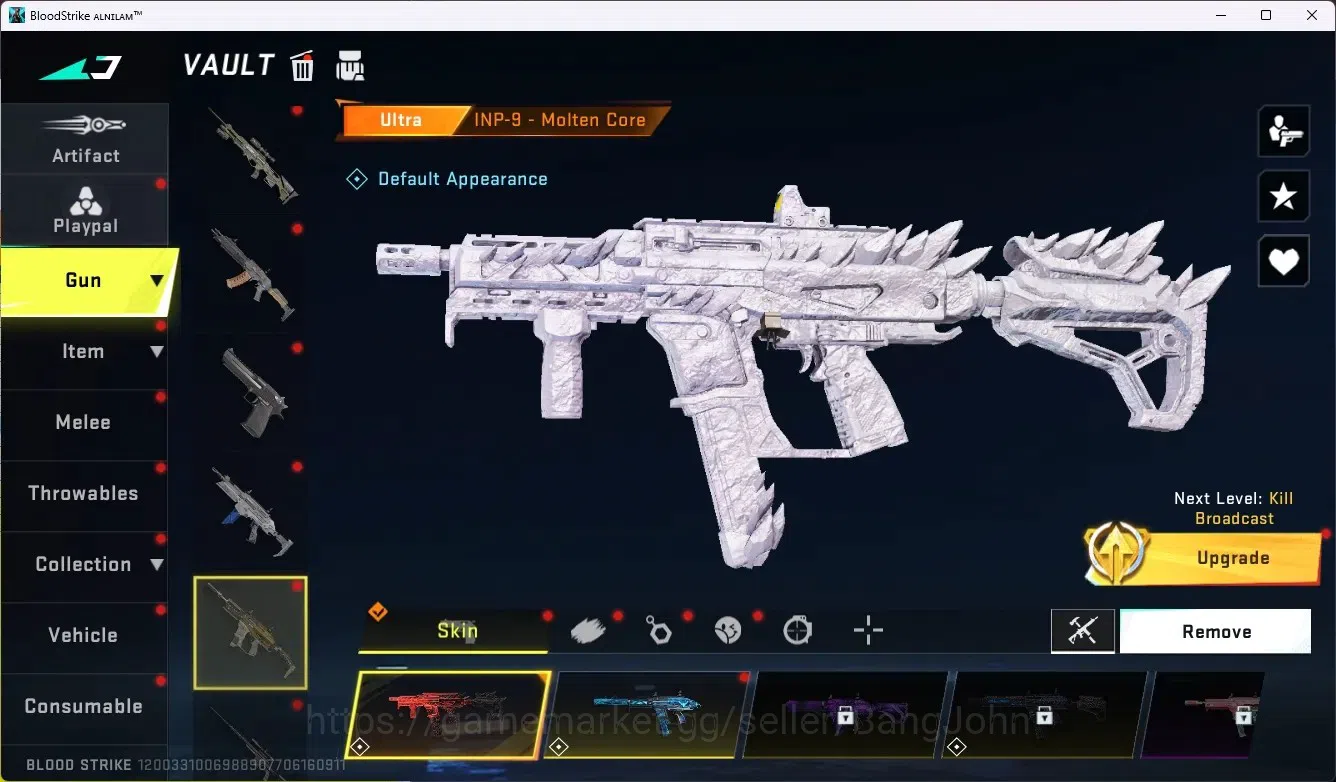 Blood Strike Accounts ASIA |Limit Butterfly Knife|1 Eternal Gun|6 Collab image 8