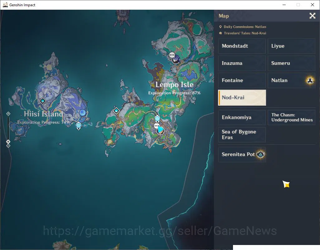 Genshin Impact Accounts Asia|AR 57|9Limited+5(*5weapon)|[Nahida,Yaemiko,Ra image 14