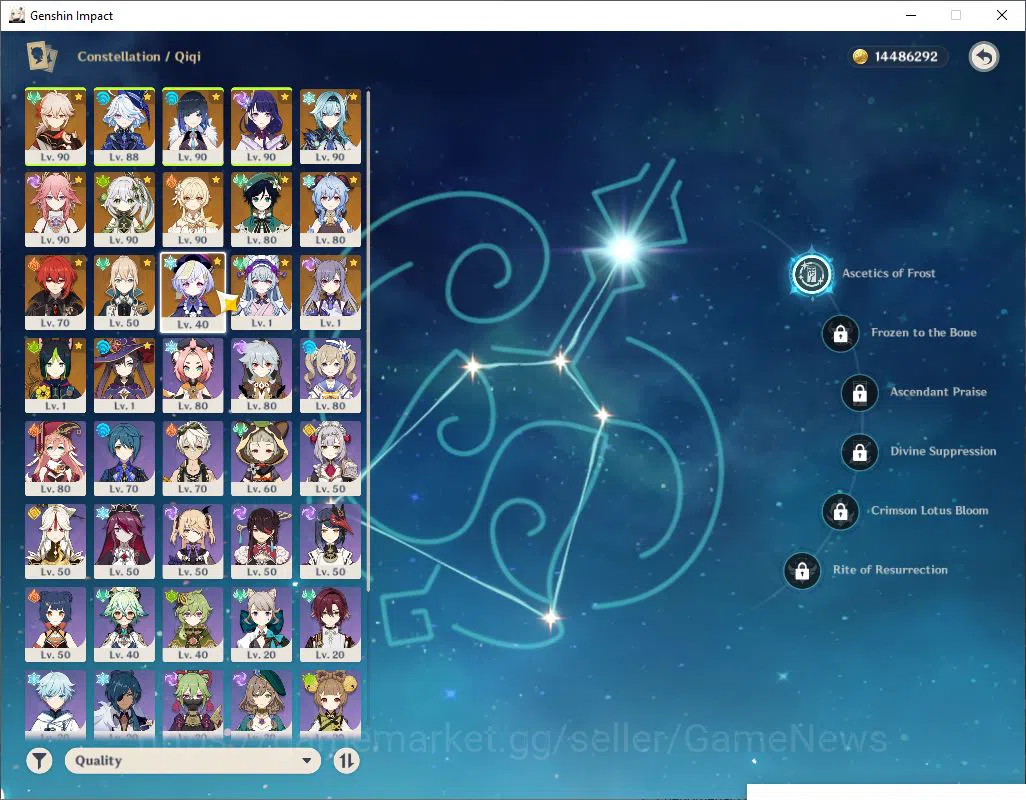 Genshin Impact Accounts Asia|AR 57|9Limited+5(*5weapon)|[Nahida,Yaemiko,Ra image 3
