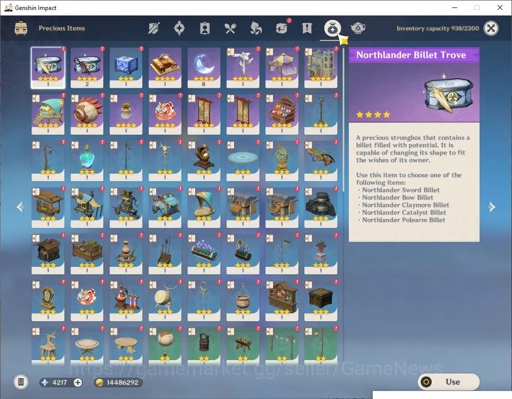 Genshin Impact Accounts Asia|AR 57|9Limited+5(*5weapon)|[Nahida,Yaemiko,Ra image 9