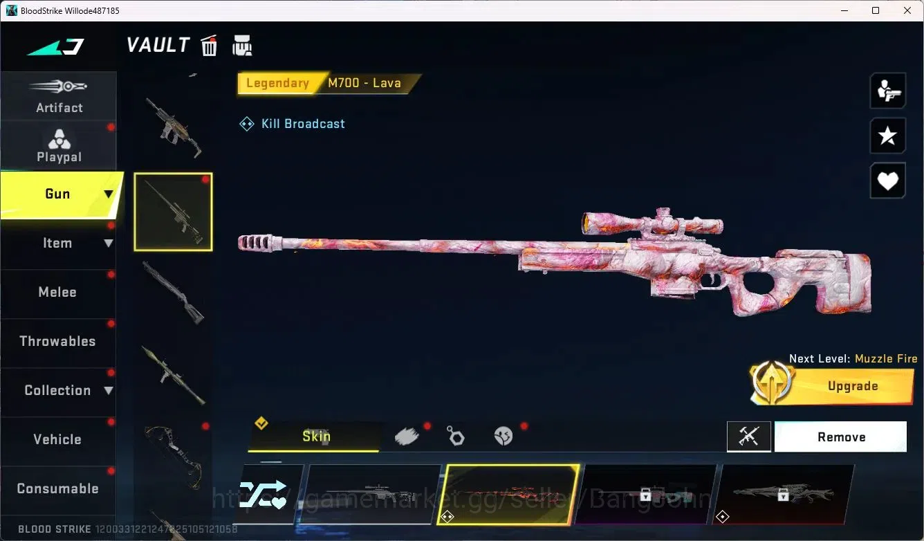 Blood Strike Accounts ASIA | 3 Legendary Skins | Malee Butterflu Knife-S image 14