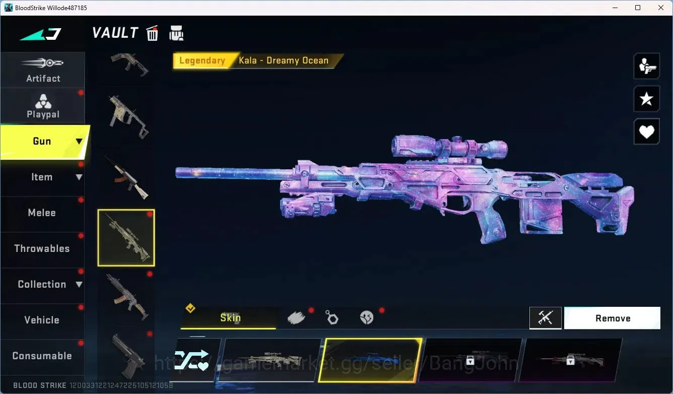 Blood Strike Accounts ASIA | 3 Legendary Skins | Malee Butterflu Knife-S image 15