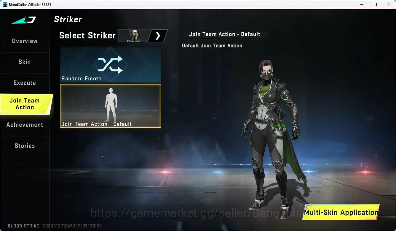 Blood Strike Accounts ASIA | 3 Legendary Skins | Malee Butterflu Knife-S image 5