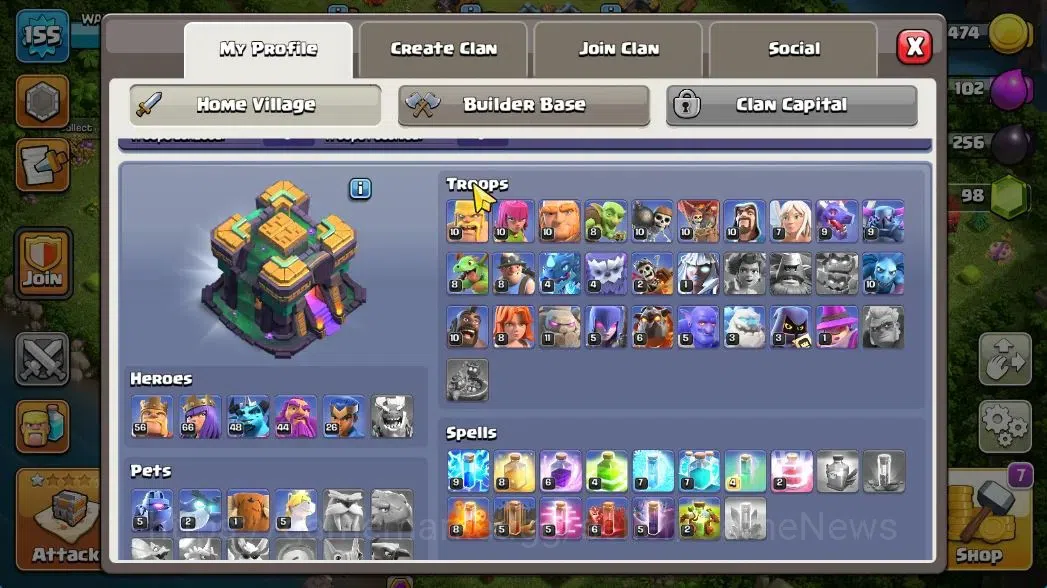 Clash of Clans Accounts TH 14-BH 9|LV 155|HH 8|BK 56,AQ 66,GW 44,MP 48,RC image 4