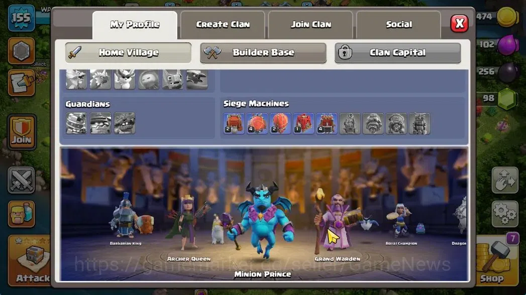 Clash of Clans Accounts TH 14-BH 9|LV 155|HH 8|BK 56,AQ 66,GW 44,MP 48,RC image 5