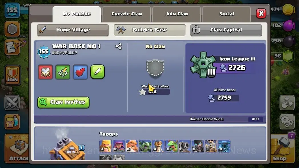 Clash of Clans Accounts TH 14-BH 9|LV 155|HH 8|BK 56,AQ 66,GW 44,MP 48,RC image 6