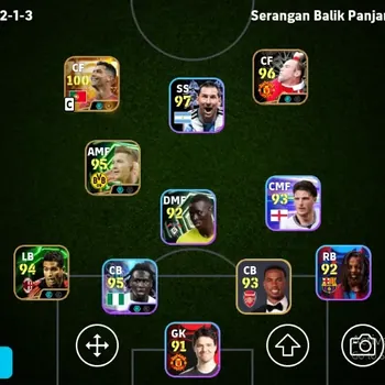 eFootball Accounts Legends & Iconic Players Android|PW 2834|BIGT CristianoRonaldo,Epic Serginho MarcoReus