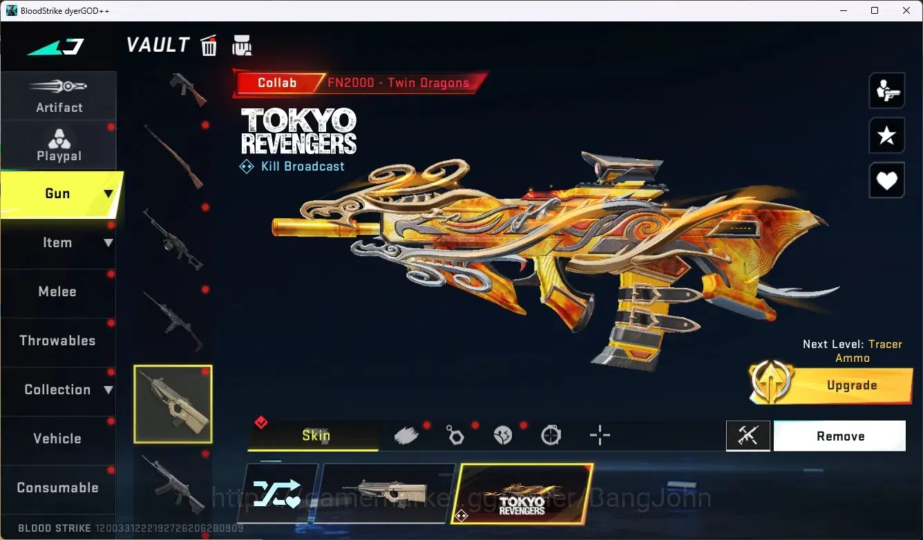 Blood Strike Accounts ASIA |Ultra Melee TaloKnife-Sanctum|1 Eternal Gun: image 10