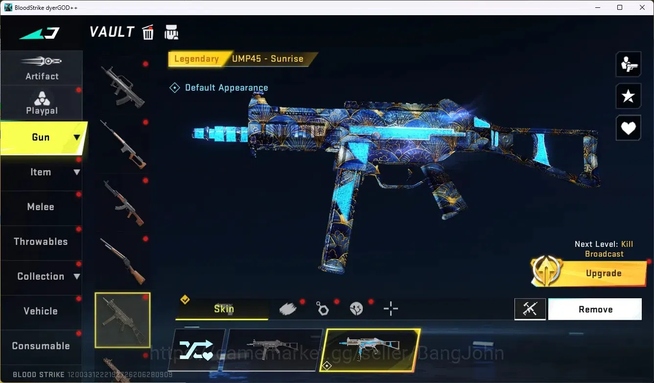 Blood Strike Accounts ASIA |Ultra Melee TaloKnife-Sanctum|1 Eternal Gun: image 13