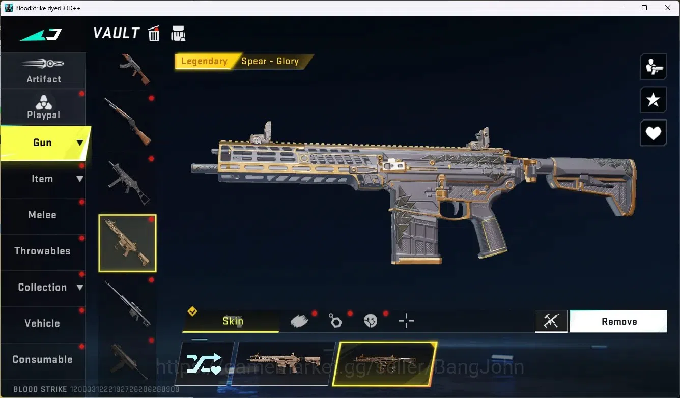 Blood Strike Accounts ASIA |Ultra Melee TaloKnife-Sanctum|1 Eternal Gun: image 14