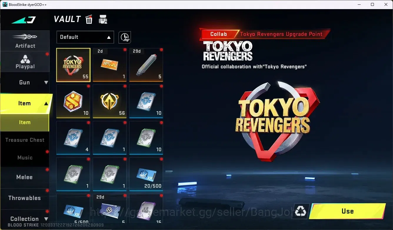 Blood Strike Accounts ASIA |Ultra Melee TaloKnife-Sanctum|1 Eternal Gun: image 19