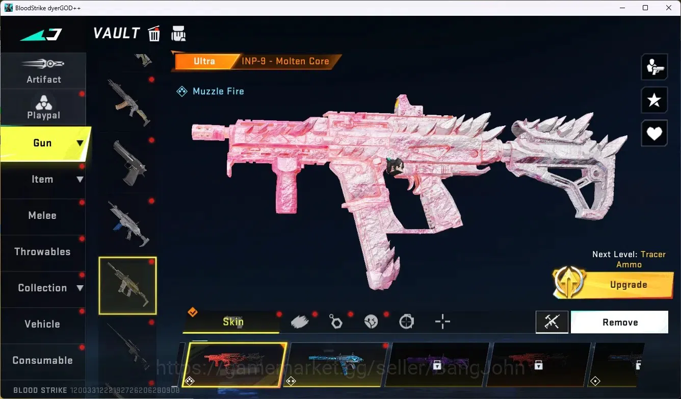 Blood Strike Accounts ASIA |Ultra Melee TaloKnife-Sanctum|1 Eternal Gun: image 5