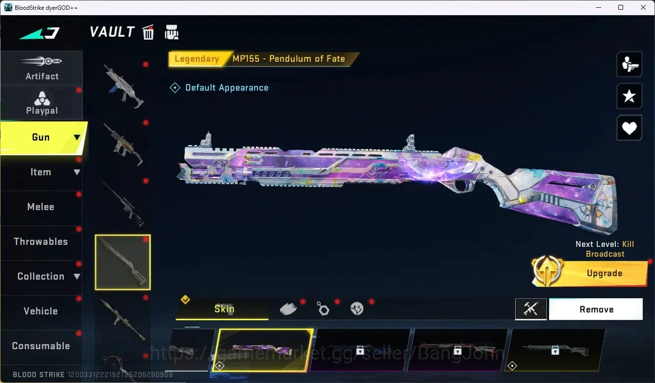 Blood Strike Accounts ASIA |Ultra Melee TaloKnife-Sanctum|1 Eternal Gun: image 7