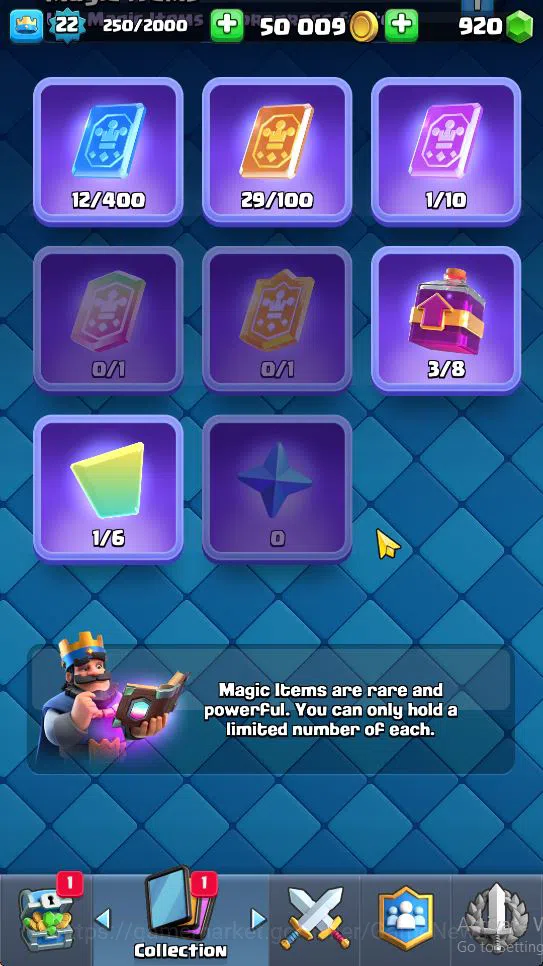 Clash Royale Accounts Starter Lv 22|Trophy 3175|KTL 9|Limited Skin|Card 56| 2 EVO 12 Epic 20 Rare 24 Common | 1 Wild Shard 11