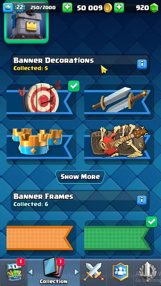 Clash Royale Accounts Starter Lv 22|Trophy 3175|KTL 9|Limited Skin|Card 56| 2 EVO 12 Epic 20 Rare 24 Common | 1 Wild Shard 13