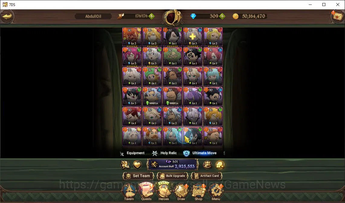 The Seven Deadly Sins: Grand Cross Accounts Asia |2,9 M CC|309 Dm+1 Seventh Spring Box | 4 UR  image 15