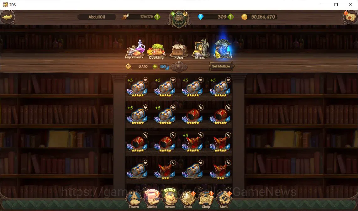 The Seven Deadly Sins: Grand Cross Accounts Asia |2,9 M CC|309 Dm+1 Seventh Spring Box | 4 UR  image 2