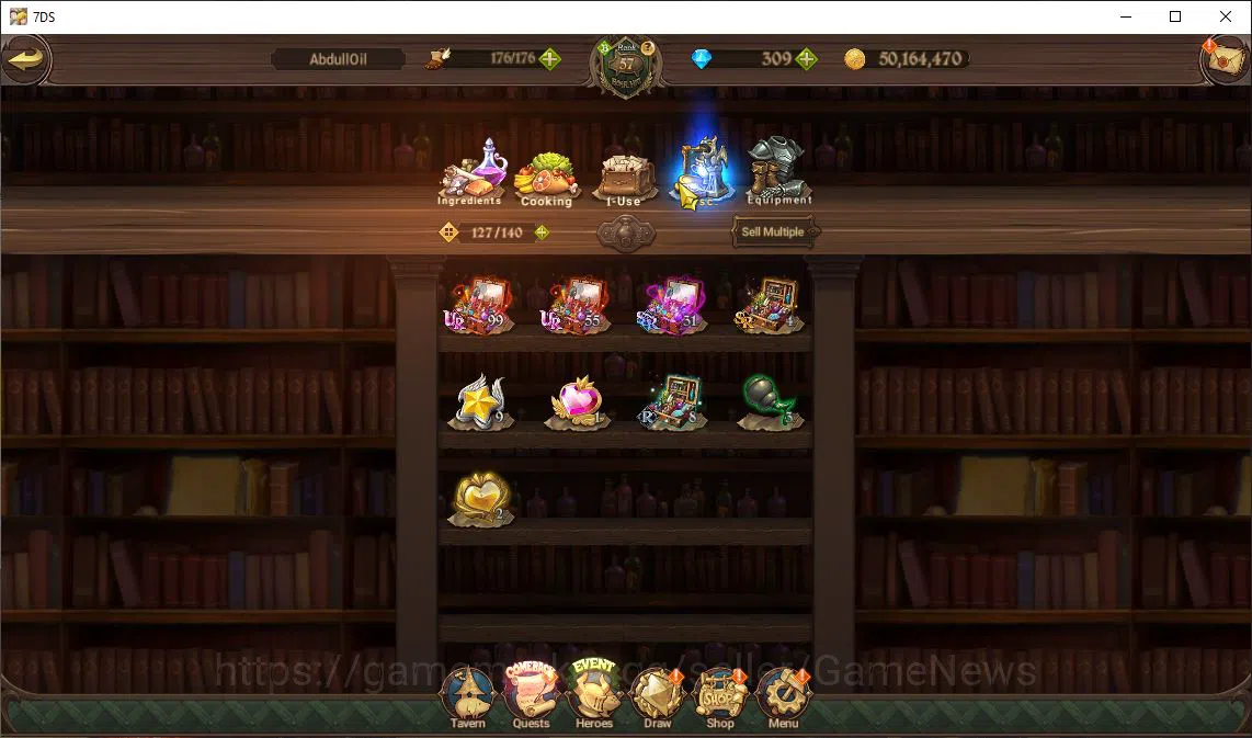 The Seven Deadly Sins: Grand Cross Accounts Asia |2,9 M CC|309 Dm+1 Seventh Spring Box | 4 UR  image 3
