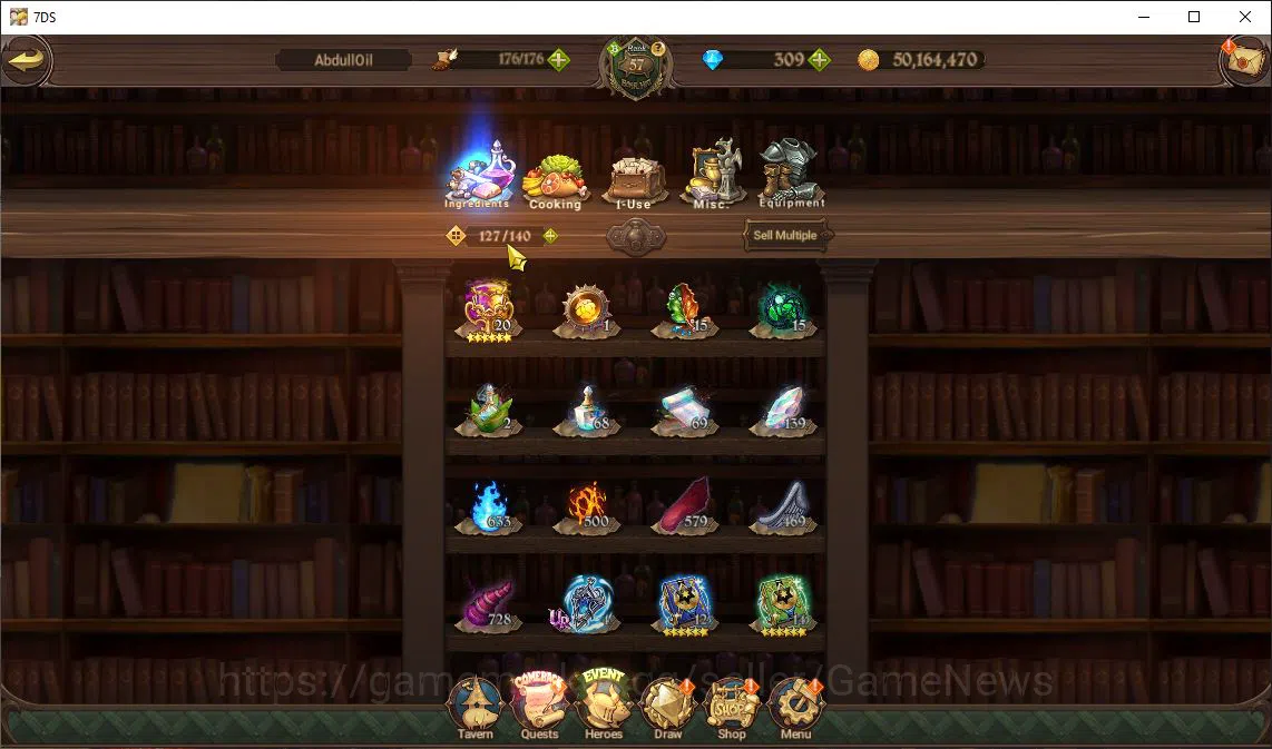 The Seven Deadly Sins: Grand Cross Accounts Asia |2,9 M CC|309 Dm+1 Seventh Spring Box | 4 UR  image 6