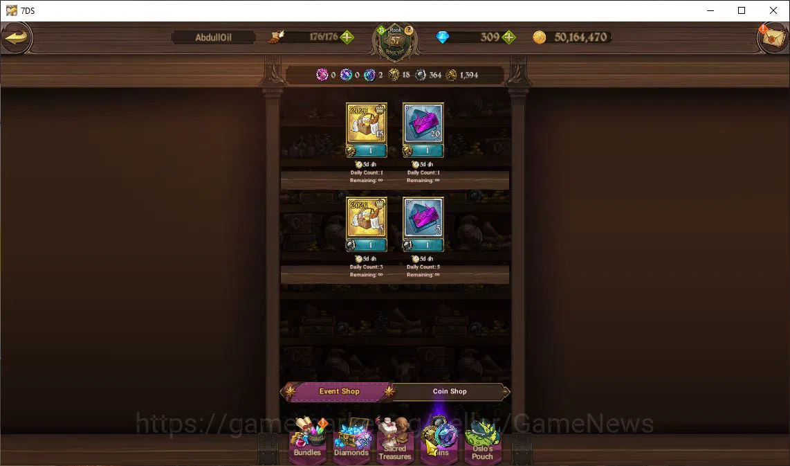 The Seven Deadly Sins: Grand Cross Accounts Asia |2,9 M CC|309 Dm+1 Seventh Spring Box | 4 UR  image 8