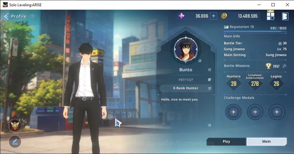 Solo Leveling: ARISE Accounts BT 575K| 15 SSR | ThomasA5+SignA2,Go GunheeA5+Sign,Cha HaeinA5+SignA4,BlancheA6+Sign3 and