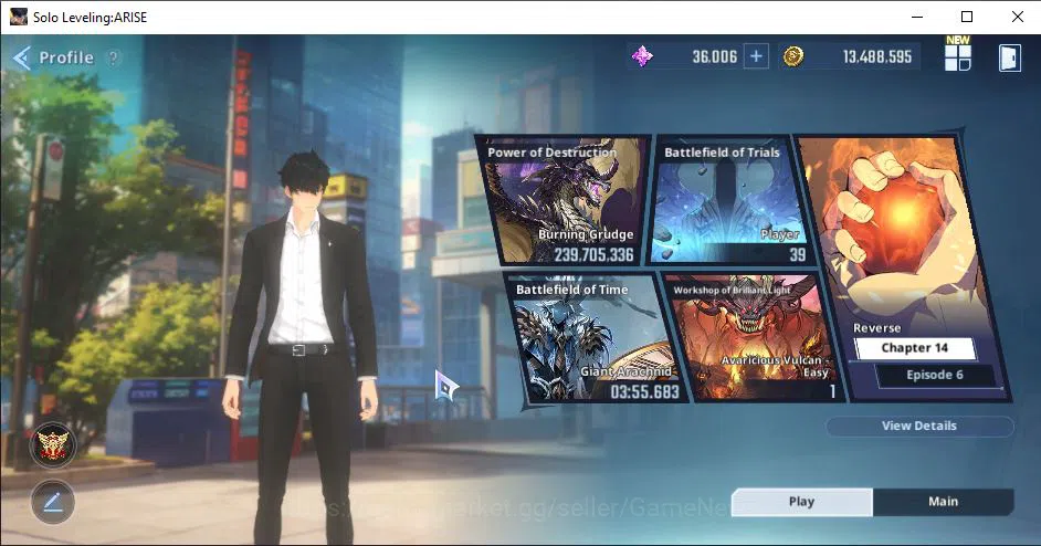 Solo Leveling: ARISE Accounts BT 575K| 15 SSR | ThomasA5+SignA2,Go GunheeA5+Sign,Cha HaeinA5+SignA4,BlancheA6+Sign3 and 2