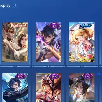 Honor of Kings Accounts Rare Skin Global|53H 36S|Grandmaster Gan&Mo|Limited Daji|DanDaDan Daji|6 Epic|4 Event