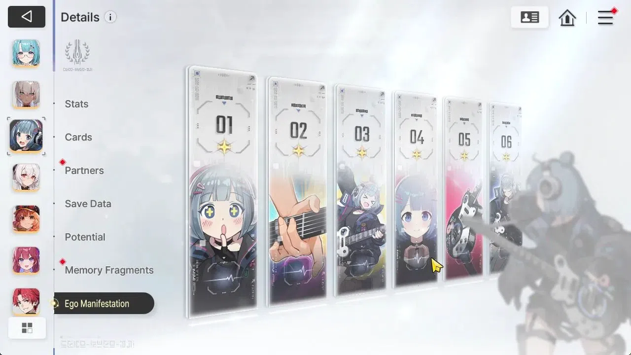 Chaos Zero Nightmare Accounts GLOBAL Lv 33|5 SSR[HaideMarie,Rita,Narja+Sign,Veronica,Orlea]|10 SR[NiaM6,TressaM2,Etc]|6 SR 8