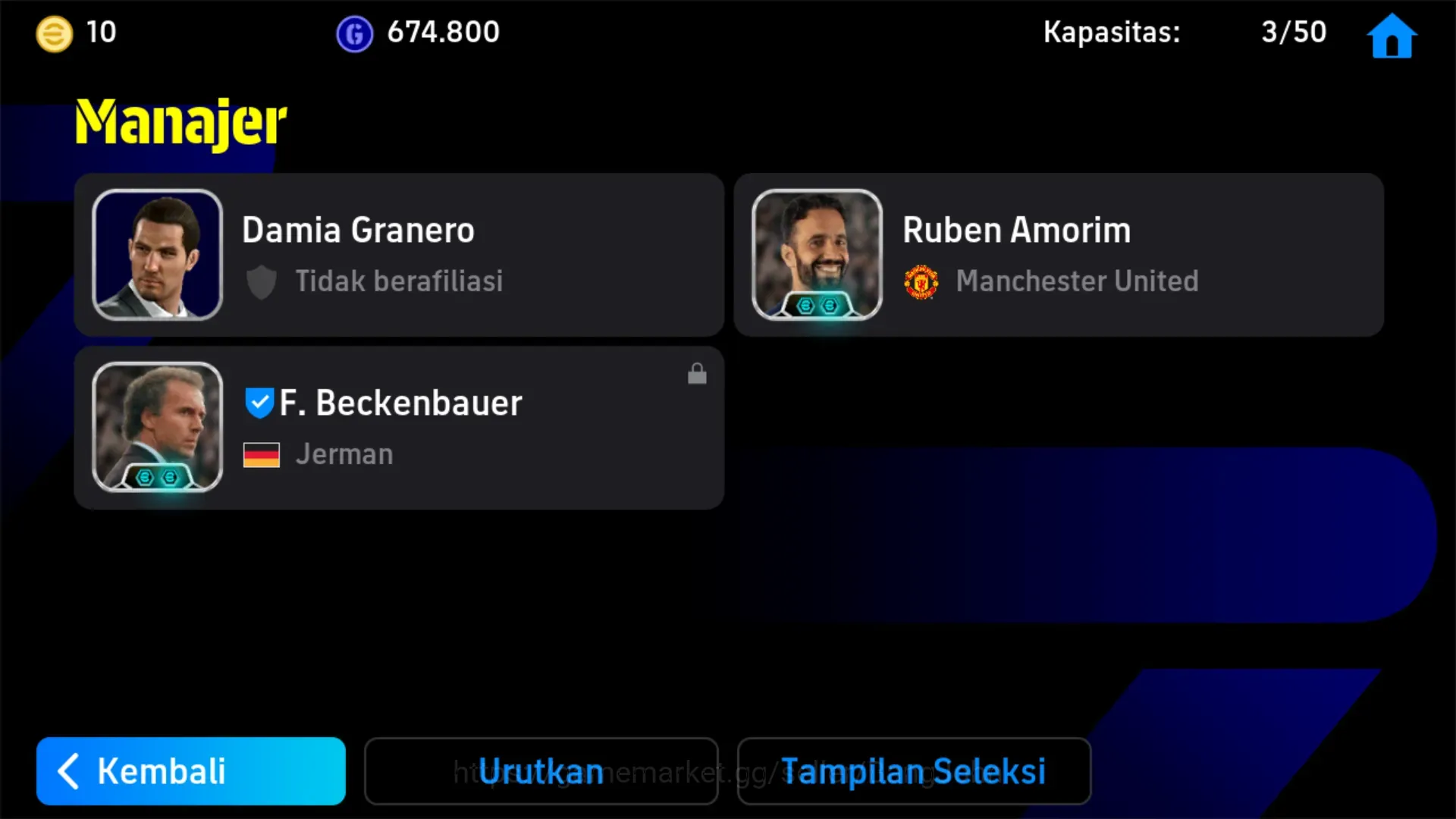 eFootball Accounts Legends & Iconic Players Mobile|PW 3159|AdrianoPES6,AchrafHakimiShowT,ParkJi-Sung Epic,Pep Guardiola 1